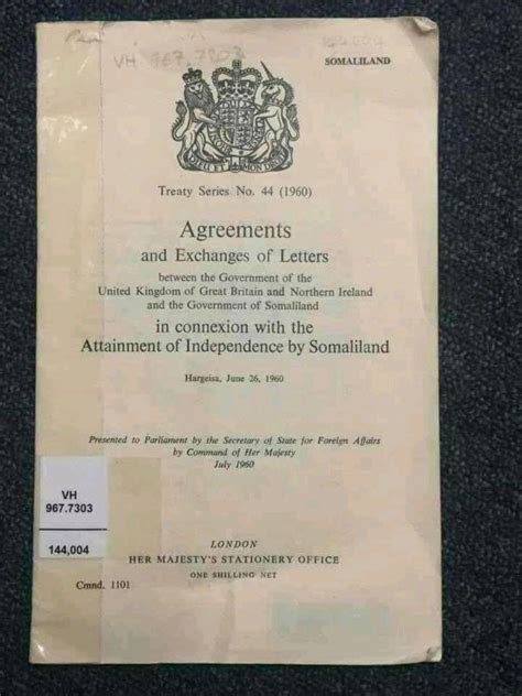 6/26/1960 . Somaliland, Independence attainment | Spanish language ...