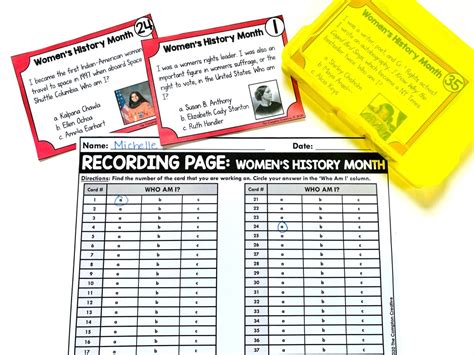 3 Meaningful Women's History Month Activities for Elementary Students ...