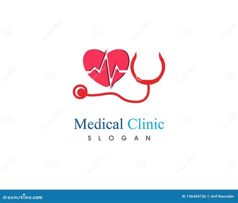 Medical Clinic Logo and Design Health Stock Illustration - Illustration of element, blood: 136404736