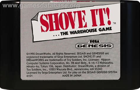 Shove It! The Warehouse Game - Sega Genesis - Games Database