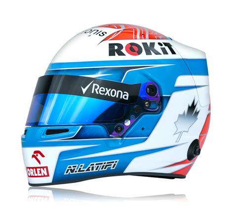 Nicholas Latifi Helmet – Censport Graphics