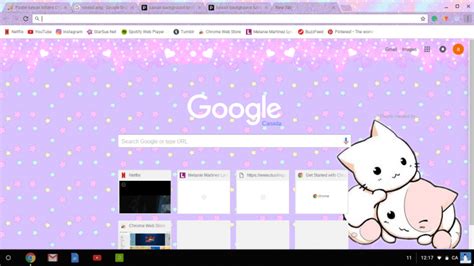 Pastel kawaii kittens Chrome Theme - ThemeBeta | Unicorn wallpaper cute ...