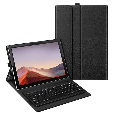 Fintie Keyboard Case for 12.3 Inch Microsoft Surface Pro 7 Plus/Pro 7/Pro 6/Pro 5/Pro 4/Pro 3 ...