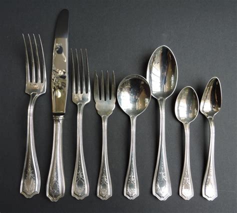 Sterling Silver Flatware Sets Toronto - Birks Sterling / Wallace Sterling / Northumbria / Gorham ...