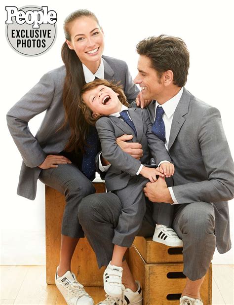 John Stamos, Wife Caitlin, Son Pose for PEOPLE Family Issue: Photos