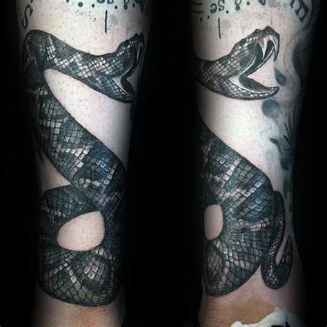 60 Rattlesnake Tattoo Designs For Men - Manly Ink Ideas