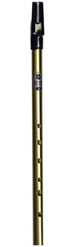 Acorn Pennywhistle in D - Brass