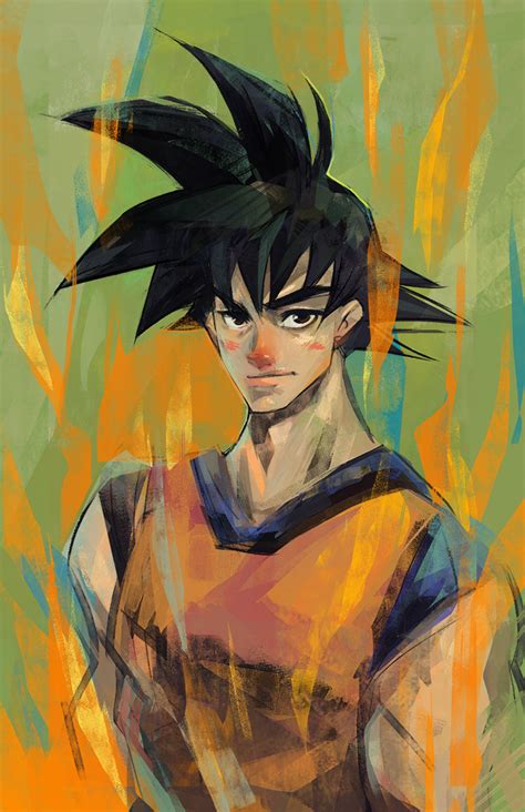 ArtStation - [Fan Art] Dragonball Z - Goku