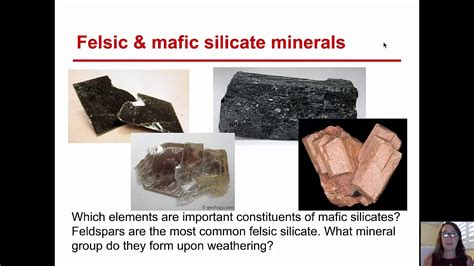 Silicate minerals and mineral groups - YouTube