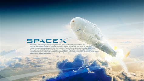 SpaceX Falcon 9 wallpaper by Klamek97 on DeviantArt