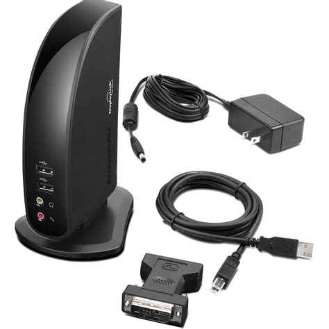 Lenovo USB 2.0 Port Replicator with Digital Video 0A33942 B&H