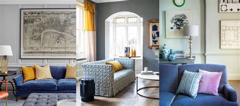 Blue couch living room ideas: 10 ways to complement this standout color | Homes & Gardens