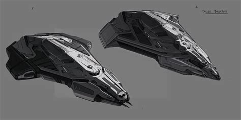 ArtStation - Classic craft / Ships designs for Elite Dangerous Game, LEWIS FISCHER