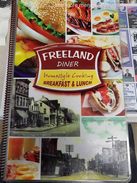 Online Menu of Freeland Diner Restaurant, Freeland, Pennsylvania, 18224 - Zmenu