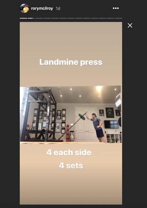 Rory McIlroy shows intense workout routine on Instagram - Sports ...