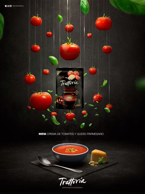 Cremas Trattoria | Food packaging design, Food poster, Food graphic design