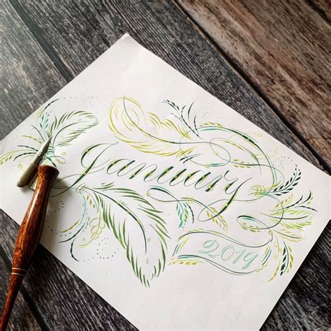 Flourishing + calligraphy @jescreates | Flourish calligraphy ...