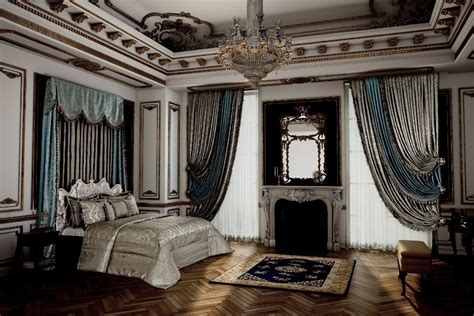 Dark Victorian Style Bedroom