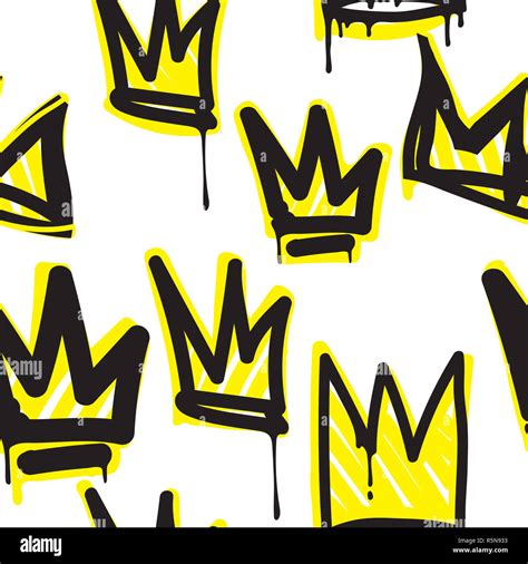 Graffiti crown Cut Out Stock Images & Pictures - Alamy