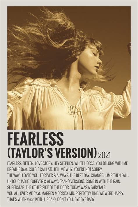 Taylor's Version: Fearless