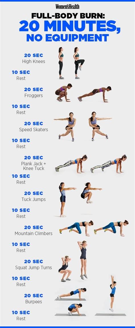 This 20-Minute Tabata Workout Beats an Hour on the Treadmill | Easy ...