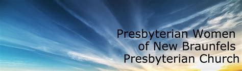 Horizons Bible Study - Presbyterian Women of New Braunfels Presbyterian Church