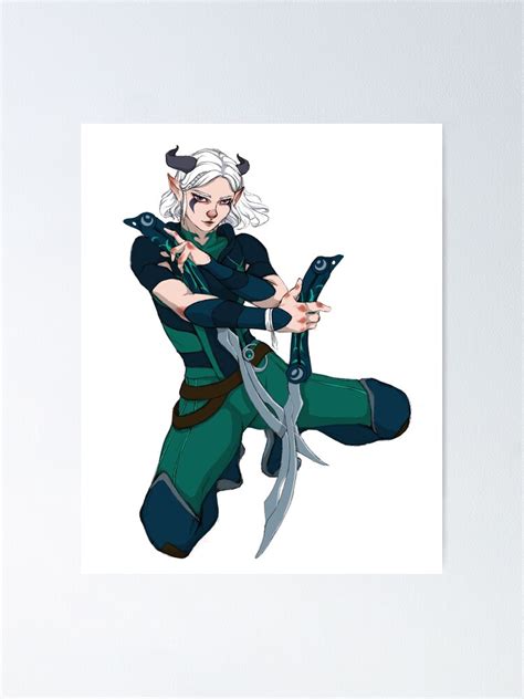 "Rayla fanart" Poster for Sale by ArtLoverLuna | Redbubble