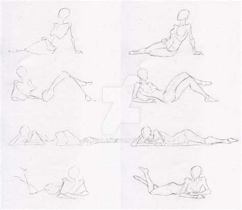 Person Lying Down Drawing Reference - Drawing! Gun & Knife Combat Poses ...