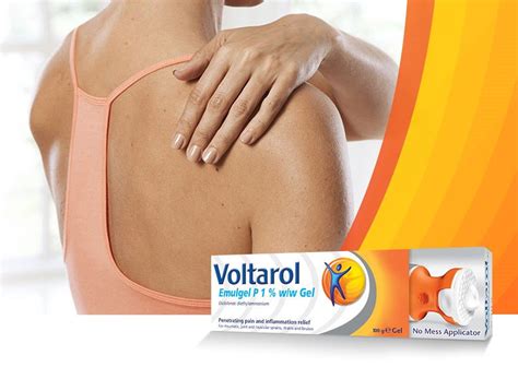 Voltarol Emulgel P 1% w/w Gel with a No Mess Applicator