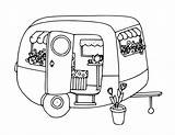 Cute Caravan coloring Page  Download Print Or Color Online For Free sketch template