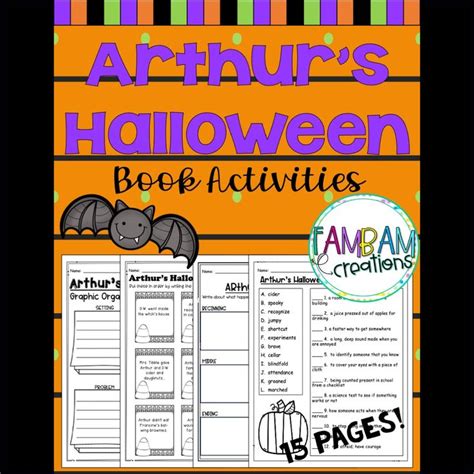 Arthur's Halloween | Book Activities in 2023 | Book activities ...