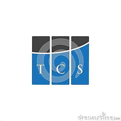 TCS Letter Logo Design On White Background. TCS Creative Initials ...