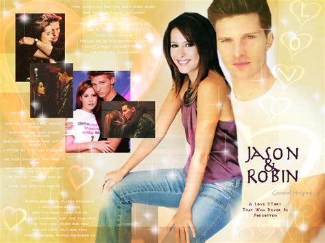 Jason&Robin - General Hospital Couples Wallpaper (20578452) - Fanpop