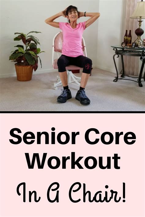 Seated Core Exercises For Seniors - Fitness With Cindy | Senior fitness ...