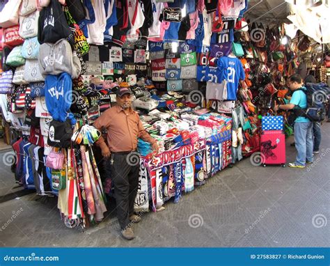 Clothing Vendor In Florence Editorial Photography - Image: 27583827