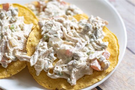 Tostadas De Pollo Receta