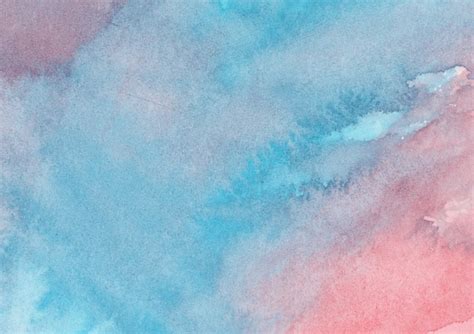 Free Photo | Red and blue watercolor background