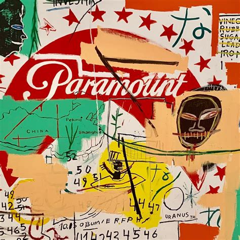 Andy Warhol and Jean-Michel Basquiat, “Paramount” from the exhibition “From A to B and Back ...