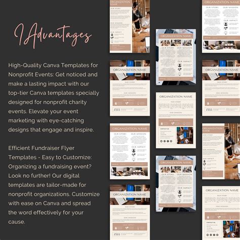 One Pager Nonprofit Canva Templates Case Study One-pager - Etsy