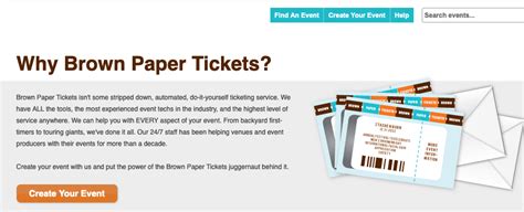 Compare Brown Paper Tickets vs Eventbrite 2023 | Capterra