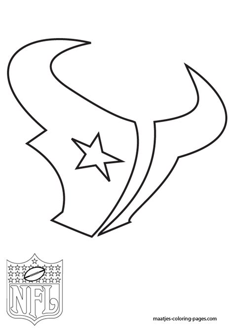 Houston Texans Coloring Pages - AlmateAtkinson