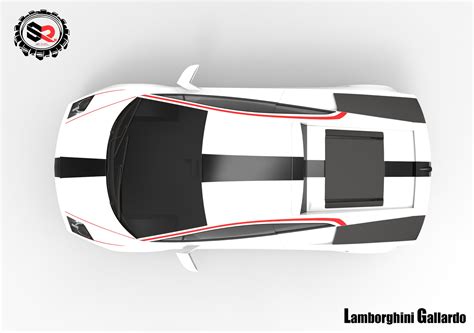 Lamborghini Gallardo Top View