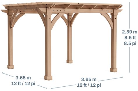 12 x 12 Pergola - Yardistry