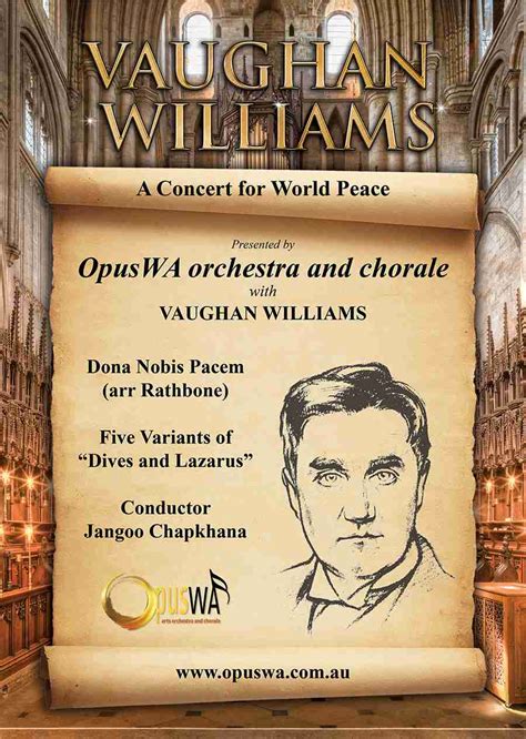 Vaughan Williams (2021) – OpusWA Arts Orchestra and Chorale