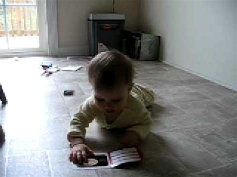 Army crawling baby - YouTube