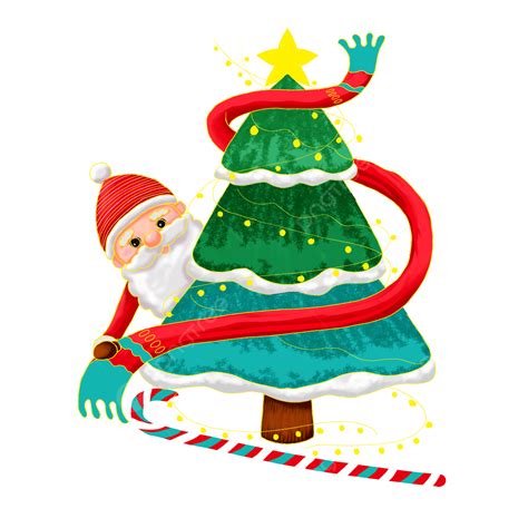 Decorated Christmas Tree PNG Transparent, Christmas Tree Green ...