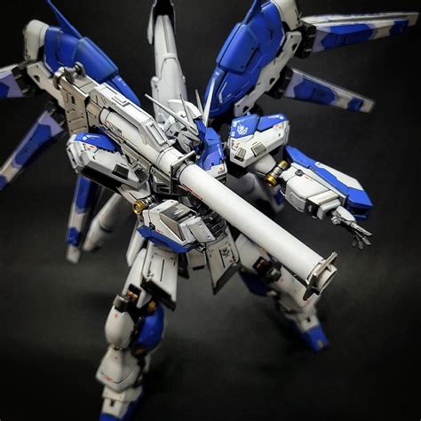 Painted RG Hi Nu Gundam : r/Gunpla