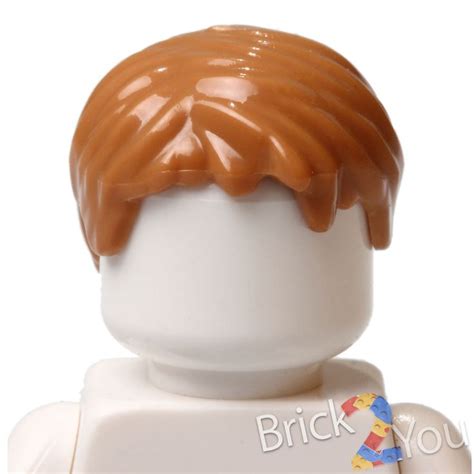 Lego Captain America 76042 Hair, Wig - Medium Dark Flesh Hair Short 62810 | Short hair styles ...