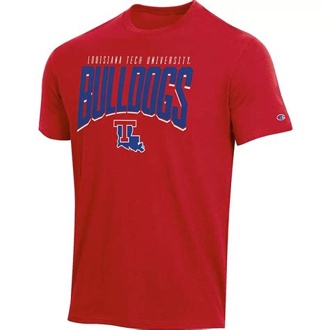 Champion Men's Louisiana Tech University Mascot Arch Short Sleeve T-shirt | Academy