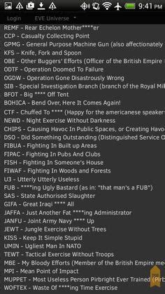 7 Best Military Slang images | Military slang, Military, Military terms